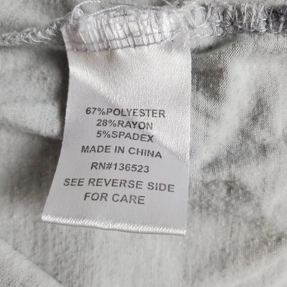 Departwest Men’s L Gray Blue Raglan Baseball Tee Long Sleeve Casual - Picture 6 of 7